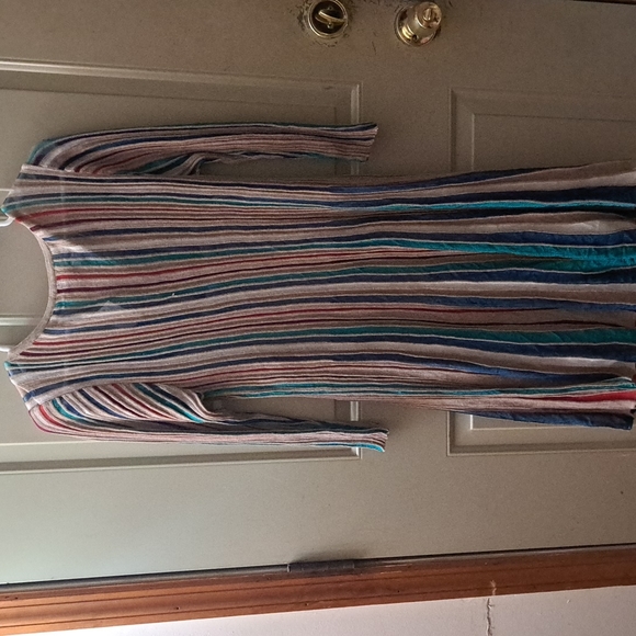 C Est. 1946 by Cato Multi-color Striped Flattering Dress - Picture 6 of 8